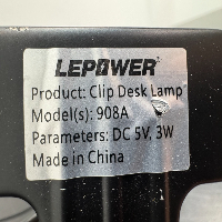 Lepower Branded Flexible Clamp Light image 3